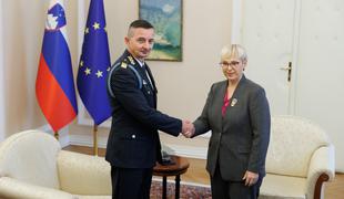 Boštjan Močnik na čelu vojske