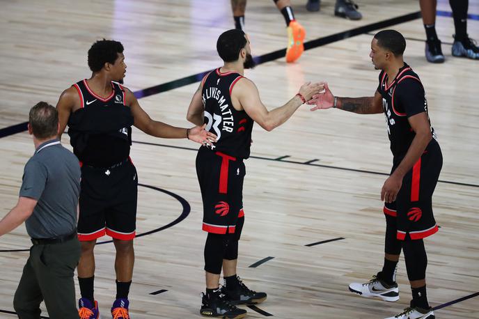 Kyle Lowry | Toronto je po dveh podaljških izsilil sedmo tekmo. | Foto Reuters