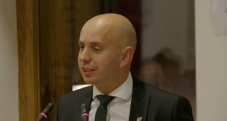 Samo Pogorelc, župan Ribnice Samo Pogorelc, župan Ribnice | Foto: posnetek zaslona STA