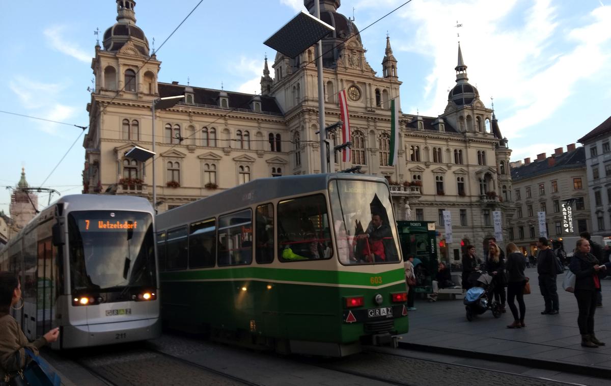 Graz, mestni prevoz, tramvaj | Foto Srdjan Cvjetović