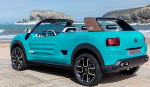 Citroën cactus M: vodoodporna študija, ki se vozi po kolesnicah meharija