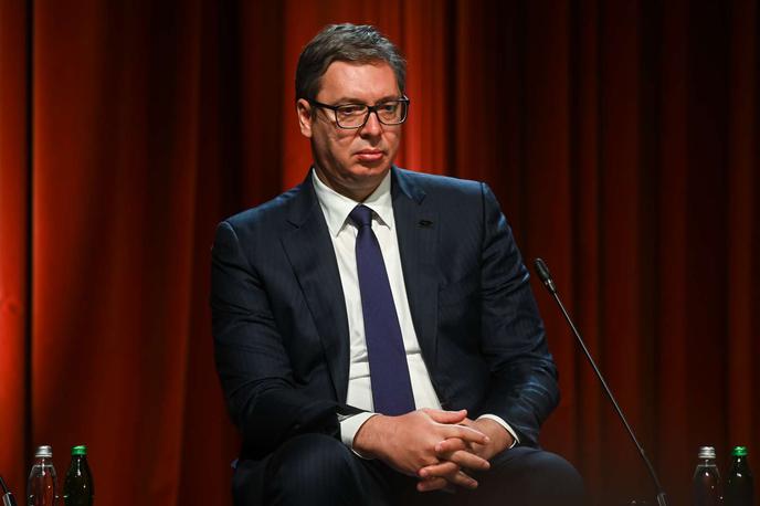 Aleksandar Vučić | Beograd je "pripravljen sprejeti koncept" in si prizadevati za uveljavitev predloga za normalizacijo odnosov med Srbijo in Kosovom.  | Foto STA