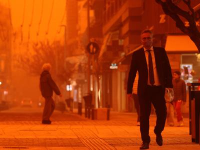 V Grčiji je zaradi neurja umrl človek