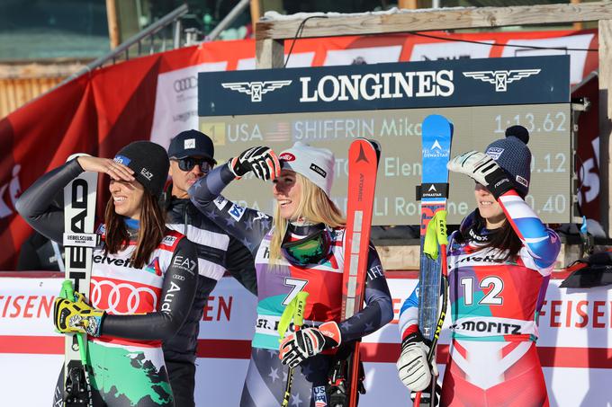 Zmagovalna trojka super-G v St. Moritzu. | Foto: Guliverimage/Vladimir Fedorenko