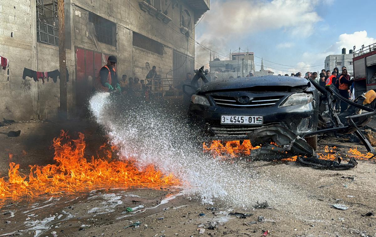 Rafa | Izrael je v povračilni ofenzivi nad Gazo doslej ubil več kot 37.000 ljudi. | Foto Reuters
