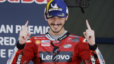 Francesco Bagnaia pijan povzročil prometno nesrečo