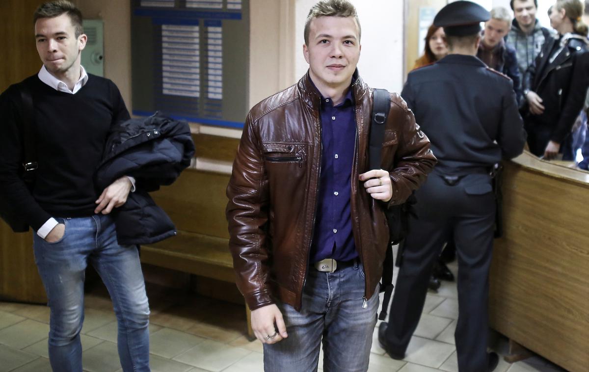 Roman Protasevič | Romana Protaseviča so prijeli v nedeljo popoldne. | Foto Reuters