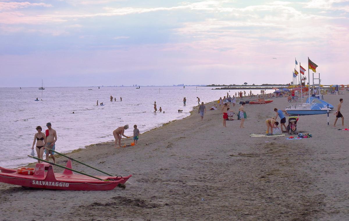 Gradež, Grado, plaža | Okoliščine utopitve še niso jasne.  | Foto Pixabay