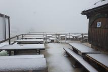Velika Planina, sneg, 8. maj 25