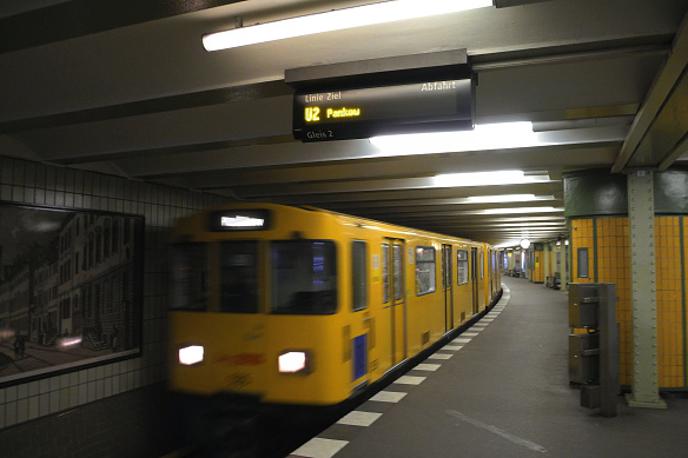 Podzemna železnica v Berlinu | Foto Getty Images