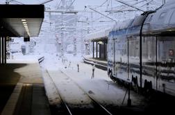 V Nemčiji in Avstriji še naprej težave v železniškem prometu