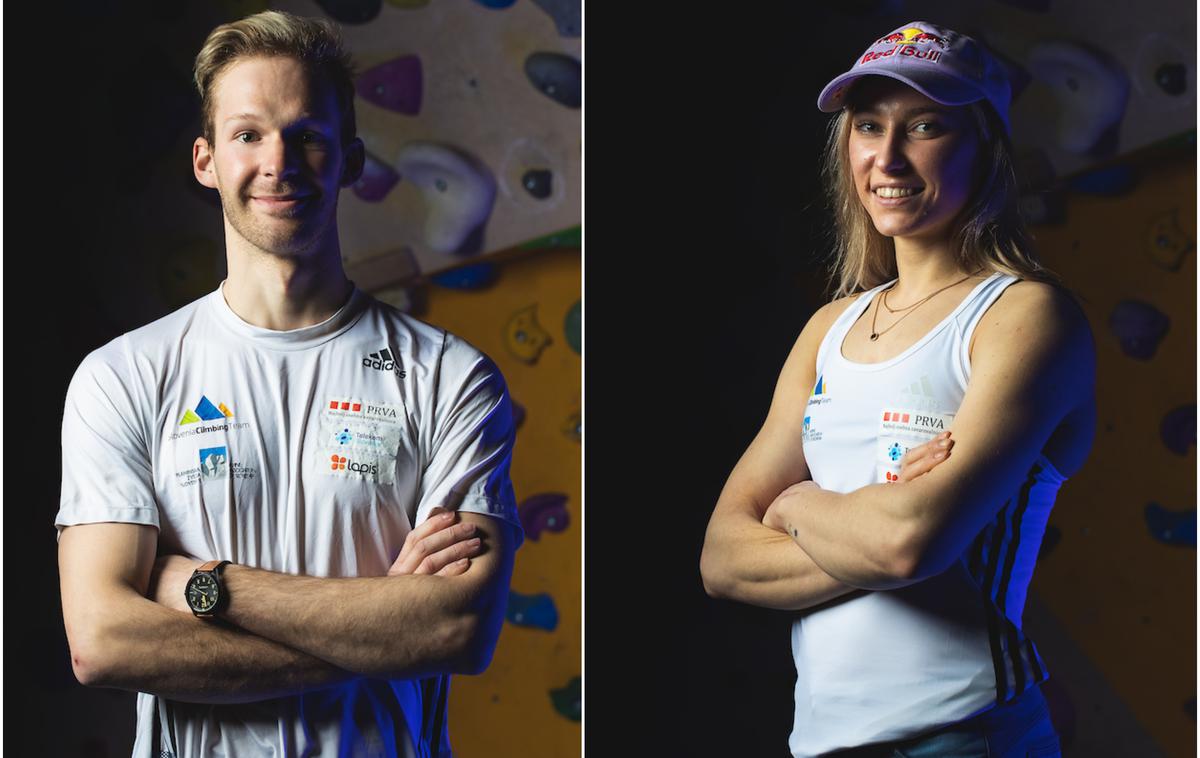 Peharc Garnbret | Anže Peharc in Janja Garnbret sta nova državna prvaka v balvanskem plezanju. | Foto Grega Valančič/Sportida