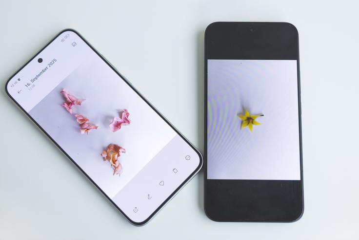 Zaslona pametnih telefonov Xiaomi 15T in Xiaomi 15T Pro | Foto: Ana Kovač