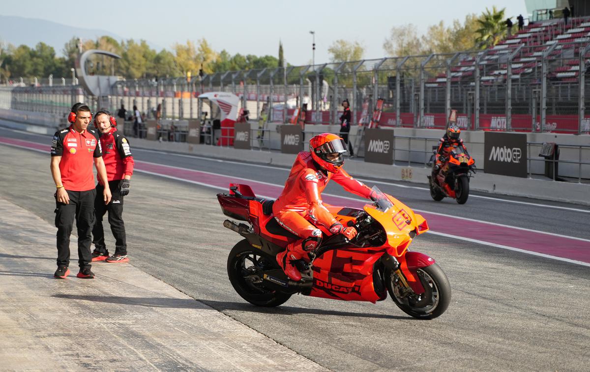 Marc Marquez Ducati | Marc Marquez prvič na pravem tovarniškem Ducatiju. | Foto Guliverimage