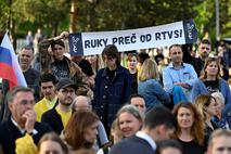 Protest v Bratislavi