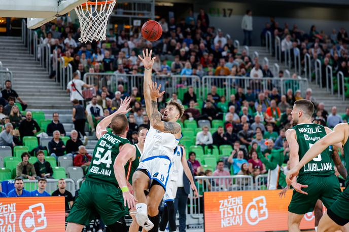 Cedevita Olimpija - Neptunas, EuroCup | Cedevita Olimpija je v Stožicah izgubila spopad z Neptunasom iz Klaipede. | Foto Aleš Fevžer