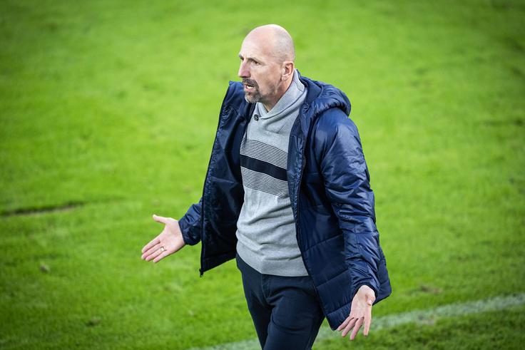 Damir Krznar, ki je v nedeljo prvič izgubil s Celjem, bo napredovanje v osmino finala pokala lovil v Lendavi. | Foto: Jure Banfi/alesfevzer.com