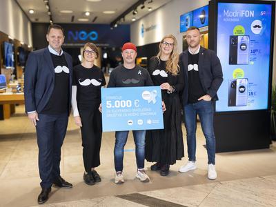 Telekom Slovenije in Xiaomi tudi letos z donacijo podpirata moško zdravje