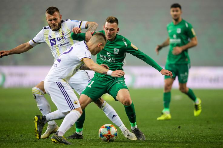 Martin Milec Martin Milec (v sredini) je zaigral prvič po 22. juliju lani. | Foto: Matic Klanšek Velej/Sportida