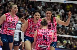 Odbojkarice Conegliana v italijanskem finalu ubranile naslov