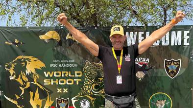 Robert Černigoj do naslova svetovnega prvaka v praktičnem streljanju