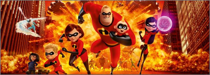 V nadaljevanju Pixarjeve animirane uspešnice ima osrednjo superjunaško vlogo Elastika, medtem ko se oče Janez doma ubada z gospodinjstvom in vzgojo otrok. A pojavi se nov zlikovec in Neverjetni bodo morali spet združiti moči. • V nedeljo, 26. 5., ob 11.40 na HBO 2.* │ Tudi na HBO OD/GO.

 | Foto: 