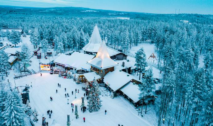 Božičkova vas v kraju Rovaniemi na Finskem | Foto: Shutterstock