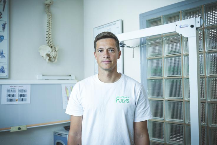 V karieri je imel zgolj pozitivne izkušnje s fizioterapevti. Tudi to je pripomoglo k temu, da je začel opravljati ta poklic. | Foto: Ana Kovač