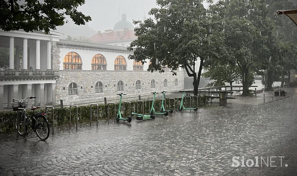 Toča Ljubljana