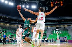 Cedevita Olimpija je kos favoritu lige #vŽivo