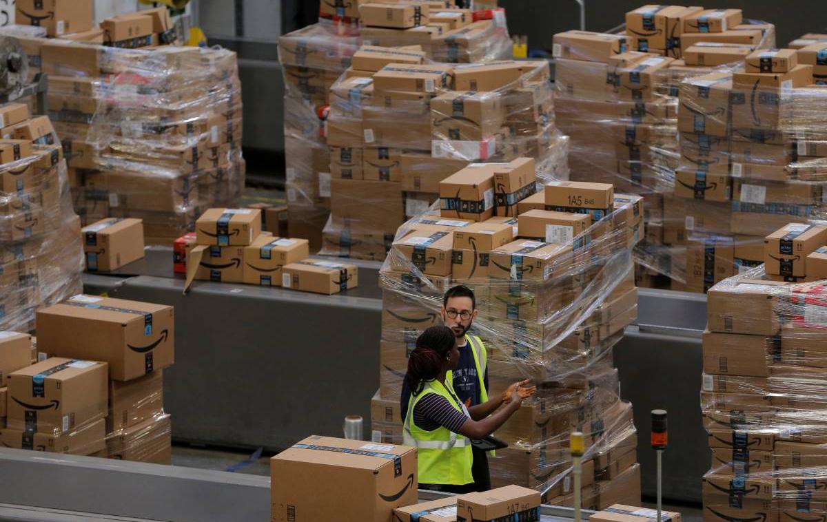 Amazon, skladišče | Foto Reuters