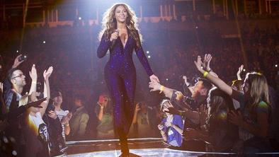 Beyonce na odru s hčerko Blue Ivy