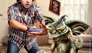 Lačen kot gremlin si prava slika! 