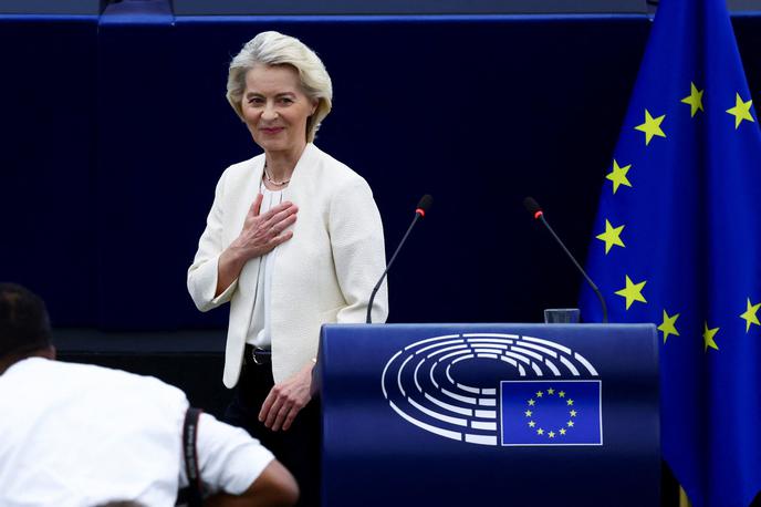 Ursula von der Leyen | Predsednica Evropske komisije Ursula von der Leyen.  | Foto Reuters