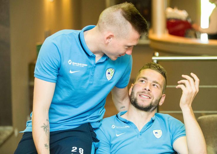 Nejc Skubic (desno) uspešno igra v Turčiji. Bo Domžale v kratkem zapustil tudi Matic Črnic (levo)? | Foto: Vid Ponikvar