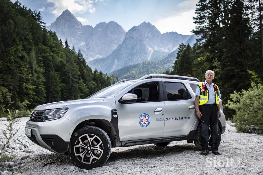 Dacia Duster gorski reševalci