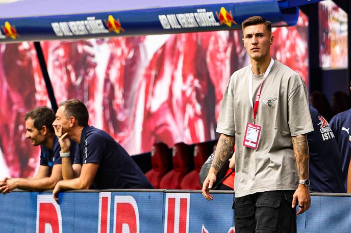 Benjamin Šeško | Benjamin Šeško se bo v soboto predstavil navijačem Manchester Uniteda. | Foto Guliverimage