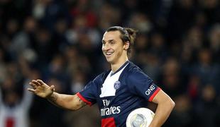 Ibrahimović trikrat za nove tri točke PSG, Marseille zmagal