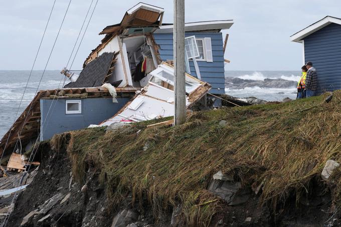 Na vzhodu Kanade so utrpeli ogromno škodo.  | Foto: Reuters
