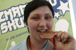 Bronasta Polavderjeva v olimpijskem mestu