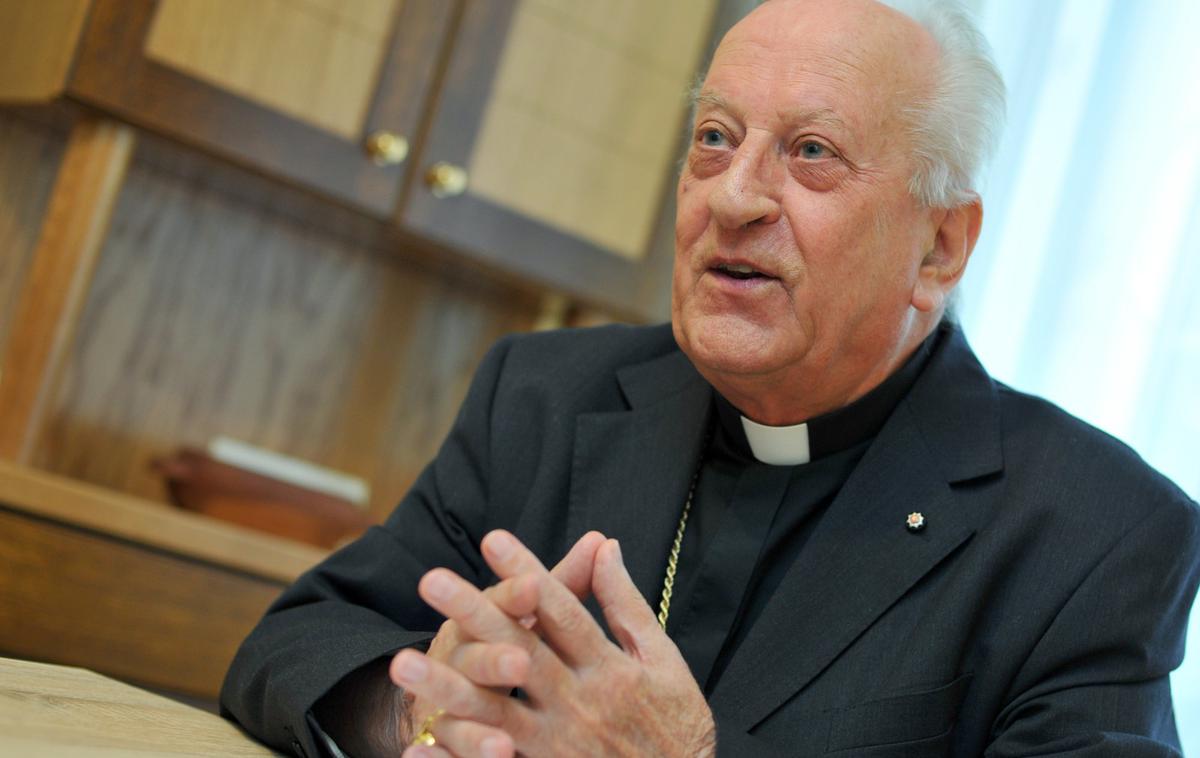 Franc Rode | Kardinal Franc Rode je z Robertom Francisem Prevostom govoril le nekajkrat, ko sta se srečala na hodniku stavbe, v kateri sta živela. Zdaj se je Prevost preselil v papeško stanovanje v apostolsko palačo. | Foto STA