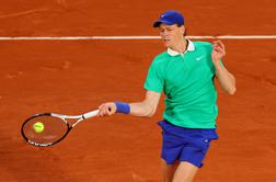 Alcaraz in Sinner uspešno začela Roland Garros
