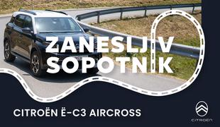 Citroën ë-C3 Aircross: ustvarjen za družinske avanture
