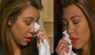 Kdo je kriv za solze Kourtney Kardashian?
