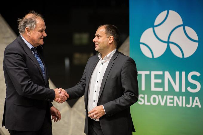 Marko Umberger in Andrej Slapar | Foto: Teniška zveza Slovenije