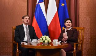 Cerar in poljska premierka potrdila sorodna stališča o migrantski krizi in brexitu