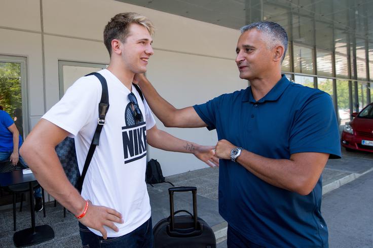 Luka Dončić in Igor Kokoškov v kvalifikacijah ne bosta na voljo slovenski reprezentanci. | Foto: Matic Klanšek Velej/Sportida
