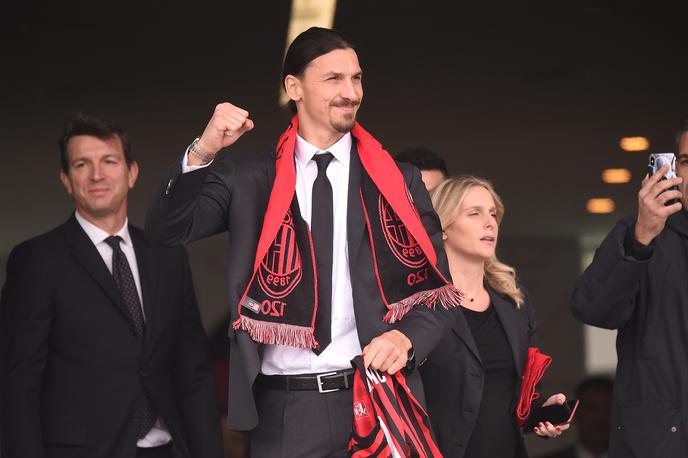 Zlatan Ibrahimović | Zlatan Ibrahimović se je po skoraj osmih letih spet vrnil v Milano in sprožil evforijo med navijači Milana. | Foto Reuters