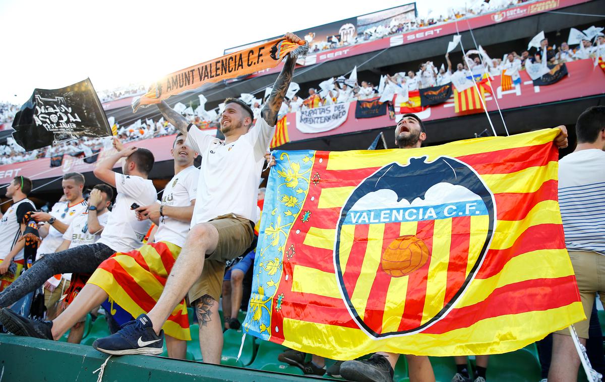 Valencia | Navijači Valencie so prišli v sezoni 2018/19 na svoj račun z osvojenim pokalom. | Foto Reuters