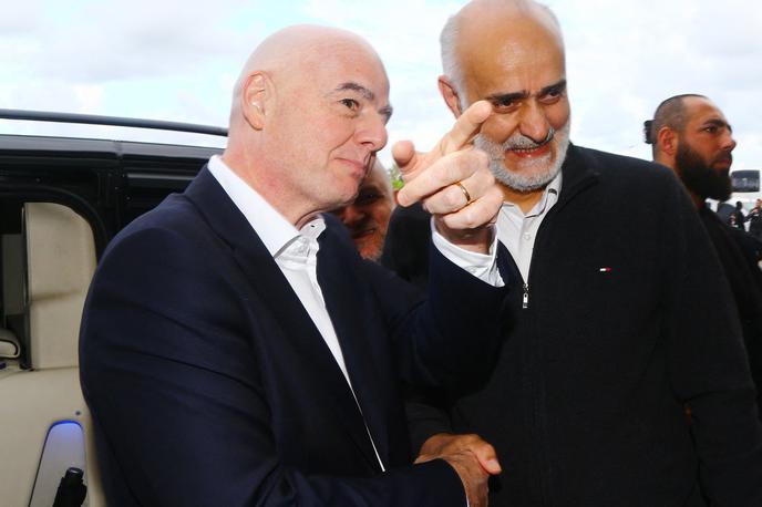Gianni Infantino & Mehdi Mohammad Nabi | Gianni Infantino in predsednik Iranske nogometne zveze Mehdi Mohammad Nabi. | Foto Reuters